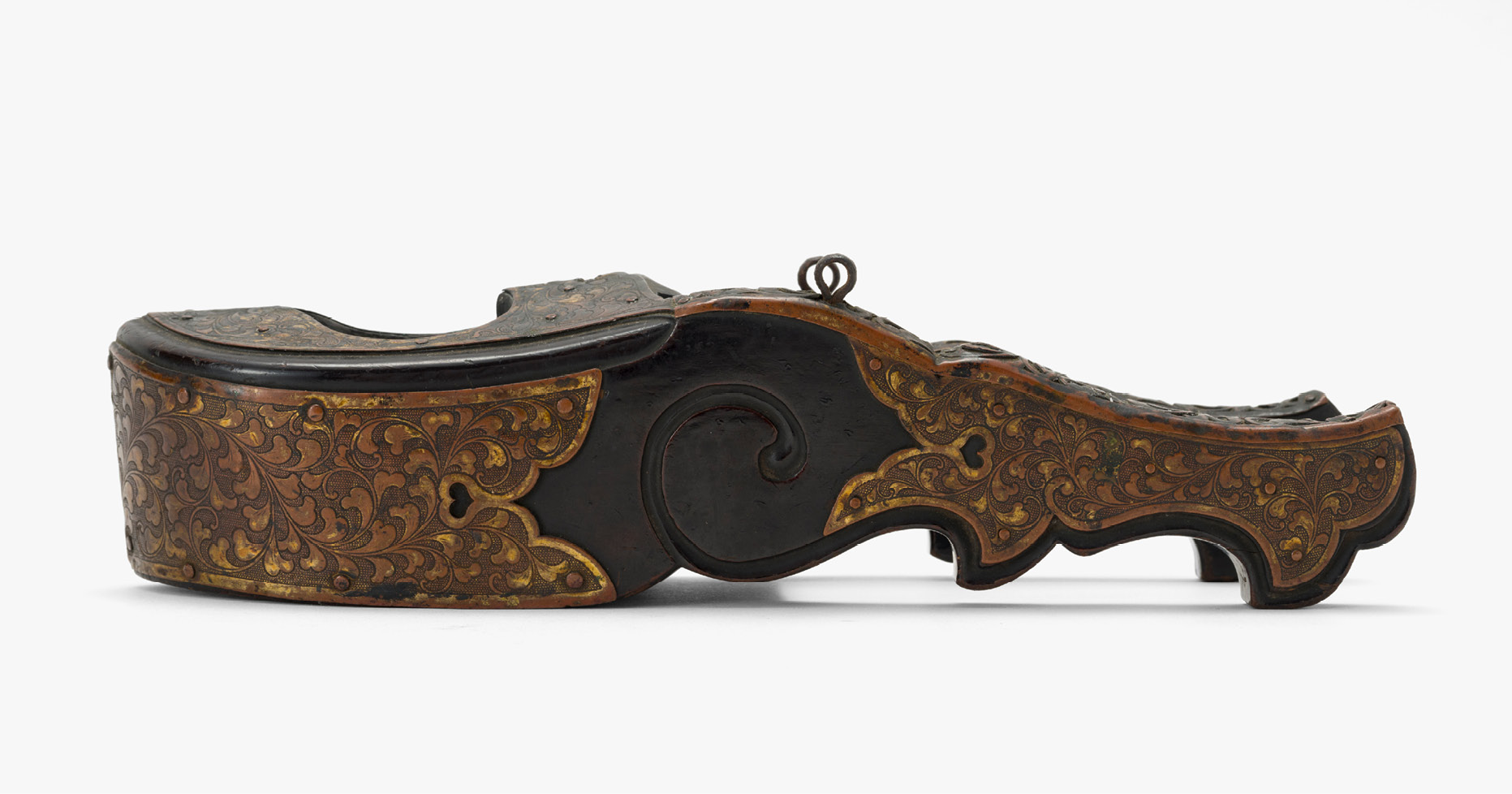 応永三年銘墨壺　側面